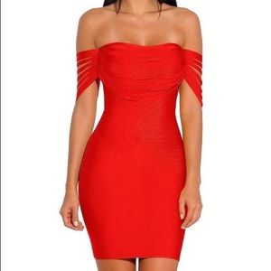Red bandage dress from Miss Circle S